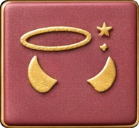 Halo category icon: a halo and crescent moons