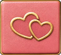 Hearts category icon: two interlocking hearts