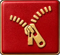 Strip category icon: a zipper